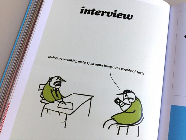 CreativeReview's tweet image. Ten years of @ModernToss in a really big book. Mr Tourette, Alan, swearing – it's all here bit.ly/1ujtR6r