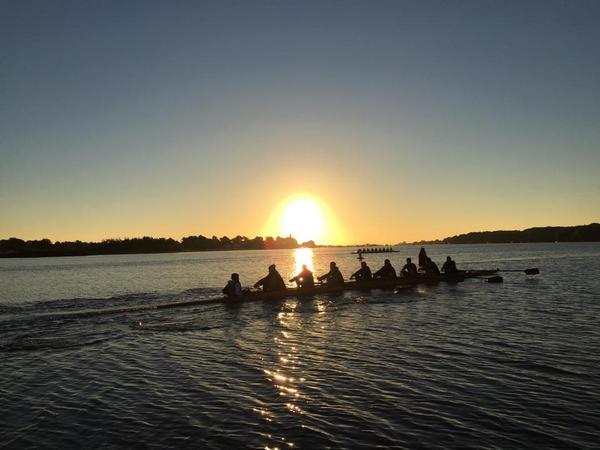 Getting ready for our first ever regatta! Shout out to our host <a href="/textilerr/">Textile River Regatta</a> and <a href="/UmassCrew/">UMass Men's Rowing</a> for lending a helping hand.
