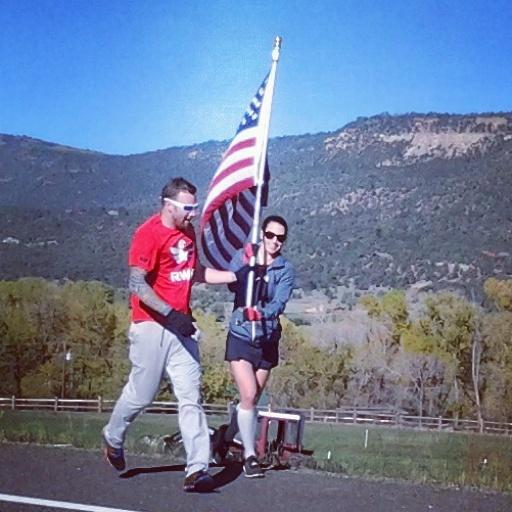 TeamRWB's tweet photo. Day 23 of @TeamRWB Old Glory Coast to Coast Relay presented by @Band_Aid_Brand with Iron Tribe Fitness #RunWithGlory http://t.co/GUTHjMJOAV
