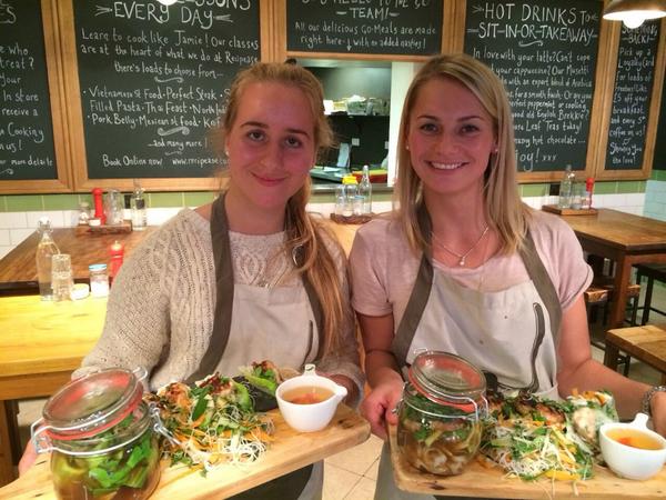 XandraB96's tweet image. Great day doing Vietnamese food at @Recipease_Hub Cheers to dan for the lesson&amp;amp;biggest prawns, good day;)@chefbatten