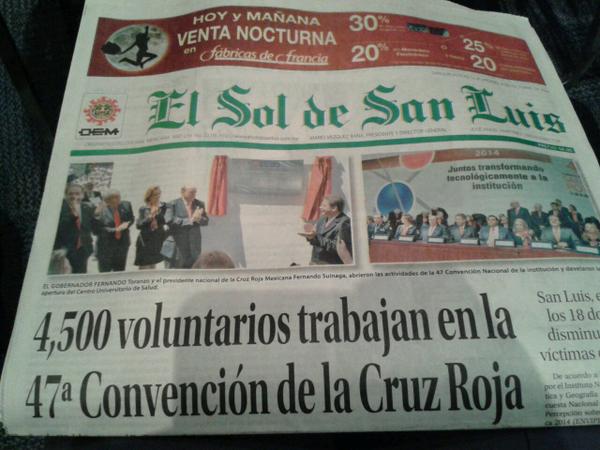 CruzRojaQroo's tweet photo. En la 47 Convención Nacional http://t.co/ewlpVGimnp