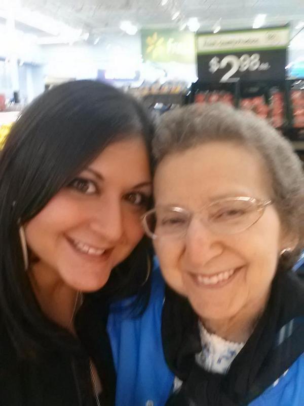 jlander87's tweet image. Selfie with grams....love her!!