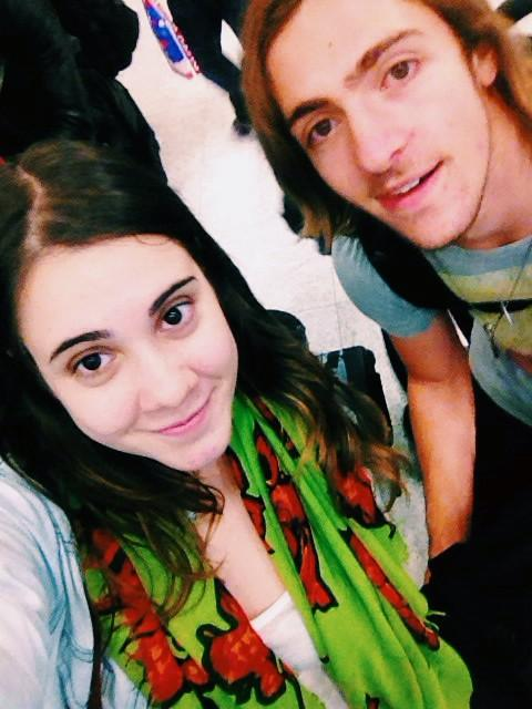 yourR5updates's tweet photo. Rocky with a fan in Argentina http://t.co/c7zJHaXPtx