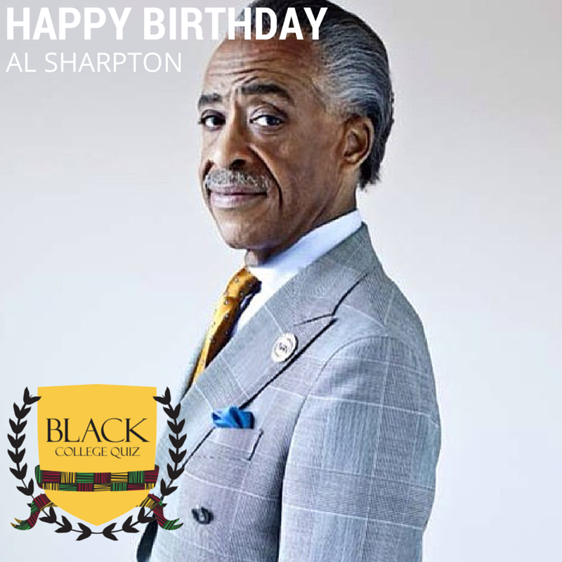 Happy Birthday Al Sharpton  