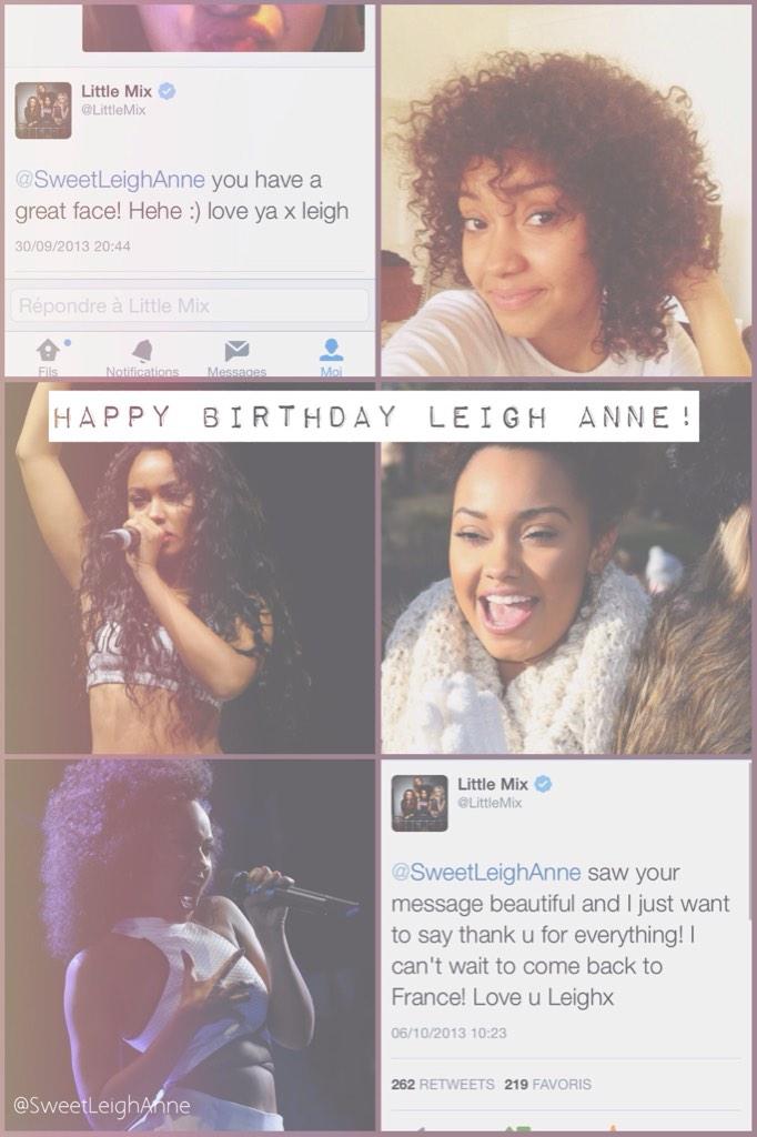 HAPPY BIRTHDAY LEIGH ANNE PINNOCK I love you so much 