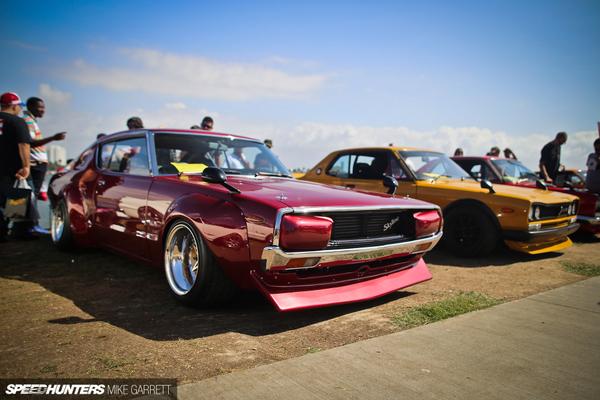 Speedhunters's tweet image. Nostalgic Japanese tin takes over SoCal for the Japanese Classic Car Show. 

Coverage here: bit.ly/1rSty1F