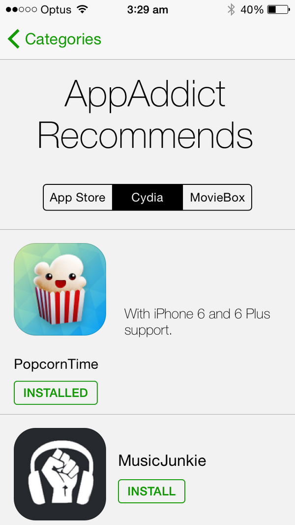 UDiDev's tweet photo. Get the all new @Time4Popcorn iOS app without jailbreaking! Thanks to @RegMyUDiD #iSignCloud http://t.co/y9Pv4NKB5M http://t.co/6SjeOxosxL