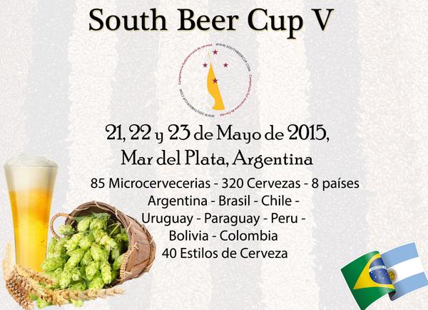 Ya estamos organizando la South Beer Cup V.
Para mas info: southbeercup.com