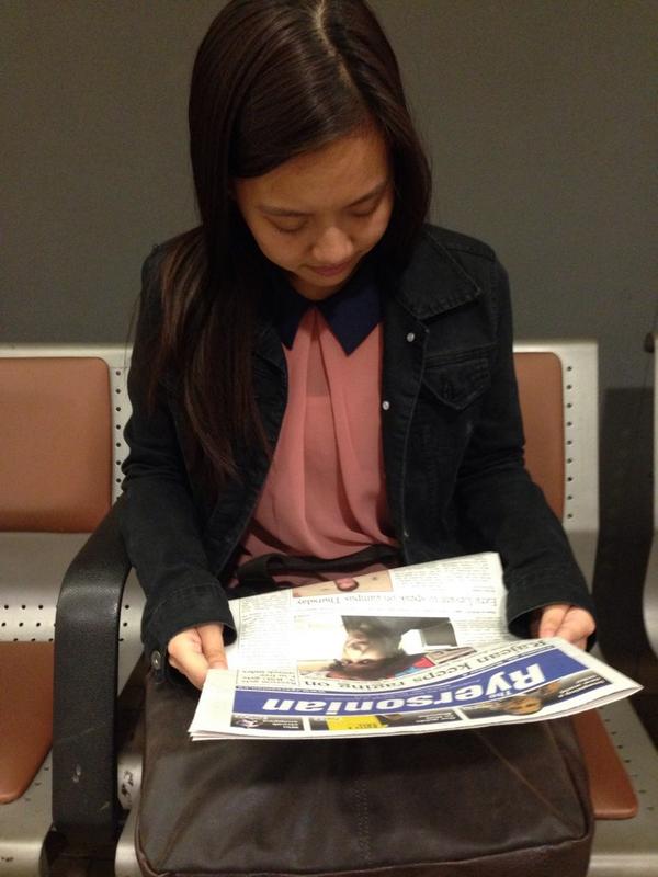 amandaintoronto's tweet image. "I watch news in TV or read the Ryersonian." #JRN100 #question10