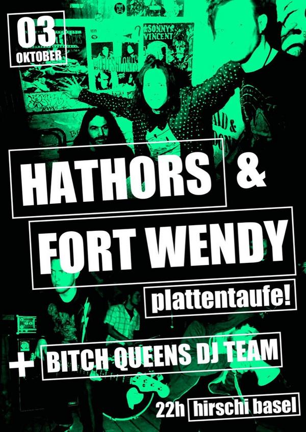 Tonight: Hathors, Fort Wendy &amp; Bitch Queens Dj-Team.
Soundcheck was a blast!
Doors 22h
<a href="/Hirscheneck/">Hirscheneck</a> <a href="/hathorsofficial/">HATHORS</a>