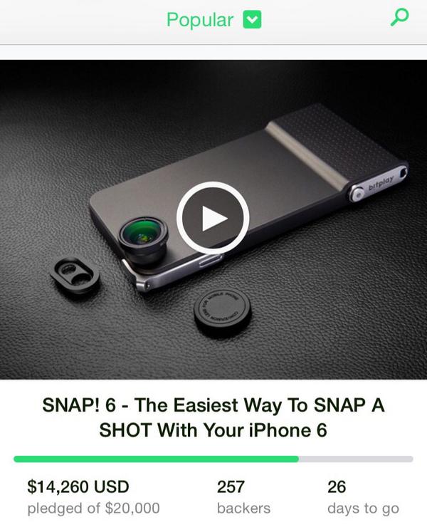 WeAreUniqe's tweet photo. Wrapped up the campaign within 3 wks... here we are! #crowdfunding #iPhone6 #iphonecase #mobilephotography #snap6 http://t.co/NinzhzP9MC