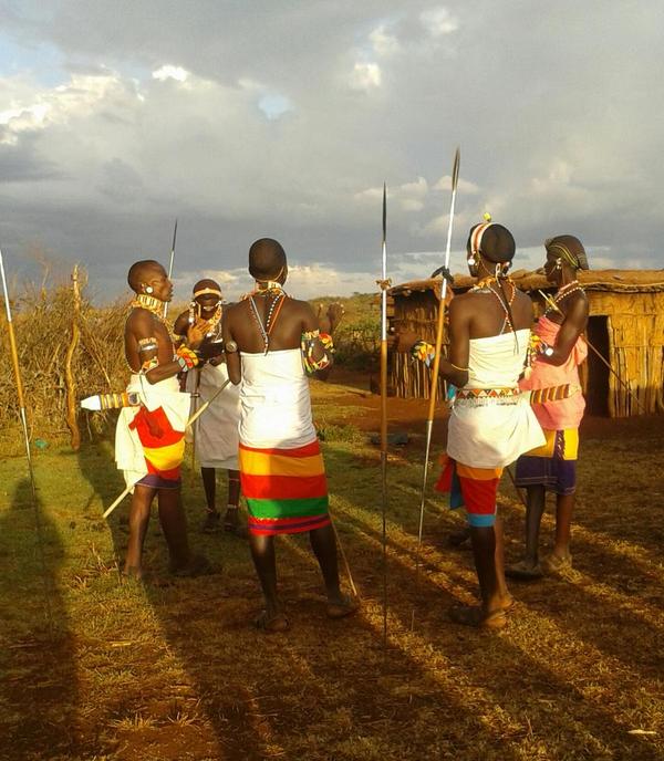 MagicalKenyaUK's tweet image. Learning how to cook a Swahili bbq, visiting a Samburu tribe &amp;amp; spotting Giraffe at #OlMalo #MKTE #WhyILoveKenya
