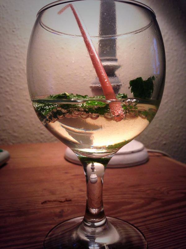 The parents have returned from Italy with some amazing cocktail making skills! 🍸#hugo #cocktail #yum #tgif