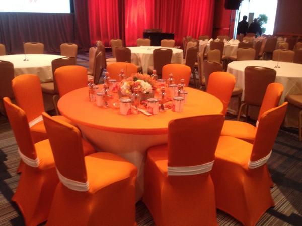 :) <a href="/HomeDepotCareer/">Home Depot Careers</a> supports ROMBA! We're getting our tables ready for the #ROMBA2014 Luncheon!