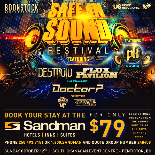 Need a hotel for <a href="/SafeInSoundFest/">Safe In Sound</a> ?Quote Group Number 248408 to make your reservation. $79 for the night of the show!