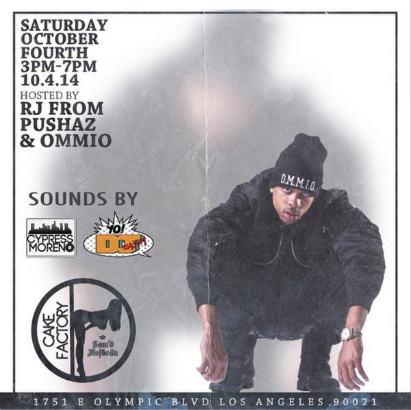 CypressMoreno's tweet photo. #SAMSCakeFactory Tomorrow! Hosted by @rjmrla cc: @d33jayslim @StixxMania #PITL #OMMIO http://t.co/bXsqus298S