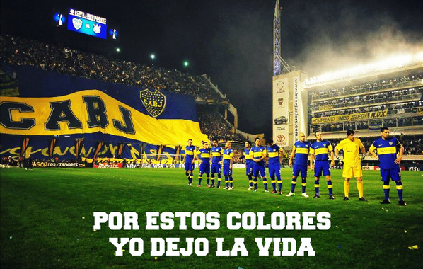 bocajuniorsar's tweet photo. Por estos colores, YO DEJO LA VIDA
#A2DiasDeOtroGallinazo #PreparateGallina http://t.co/slPZe7Fcqb