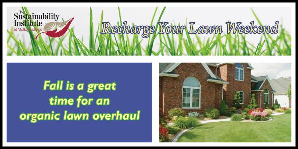 Fall weekends are the ideal time to kickstart organic lawn care. Learn to recharge your lawn: bit.ly/1rTdSLB