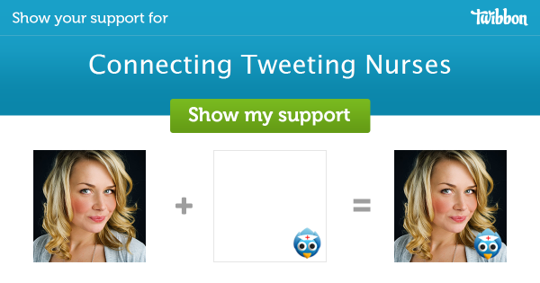 PUNC14S_Emma's tweet photo. Please help support Connecting Tweeting Nurses, add a #Twibbon now! http://t.co/XPWKHG2Uxe http://t.co/Pz7T5bqZqb