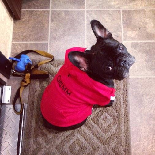 #FBF to when this happened (courtesy of @NBCGrimm wardrobe dept) #littleredhenryhood