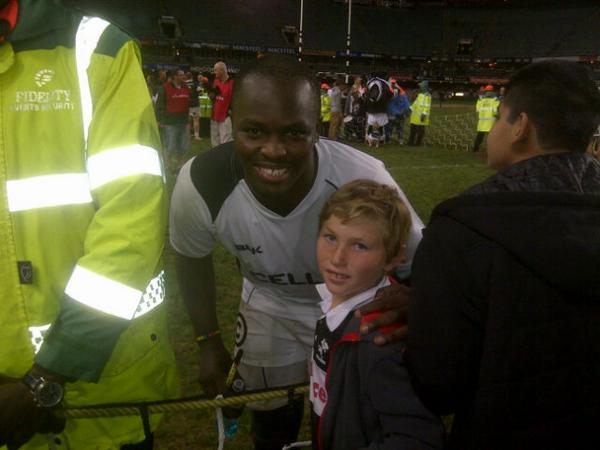 Johnbotha21's tweet photo. "@TeraMtembu: Hope to see you all at the Tank tomorrow?..." Didn't you boys just make it so worth the trip!!! #JB270 http://t.co/PJQCmvkYYT