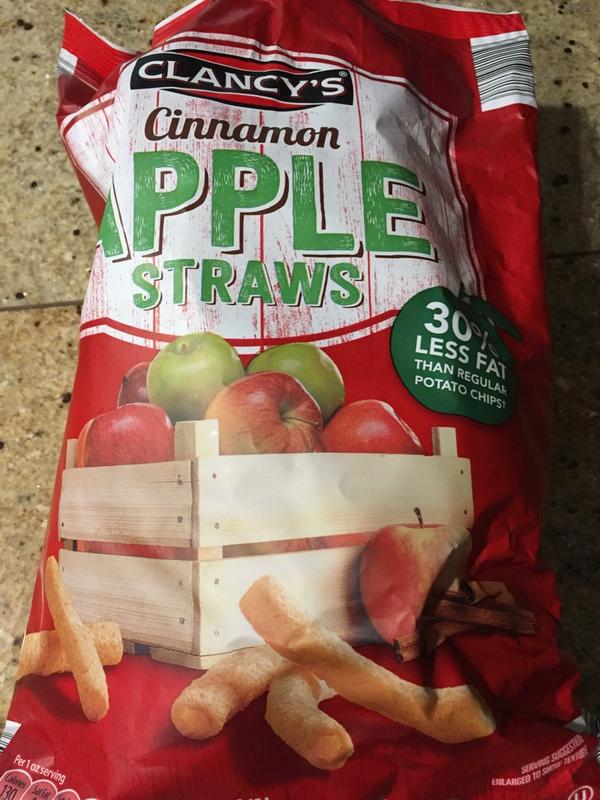 TV_Jen's tweet photo. I think I could eat this entire bag! #SoGood #AppleStraws http://t.co/bXGE2UDnym
