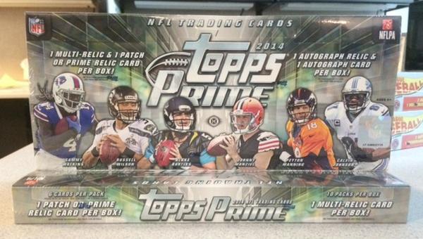 Topps's tweet image. Tweet how many catches you think @sammywatkins will have on Sun. along w/ #ToppsPrime to win 1 of these 2 boxes!