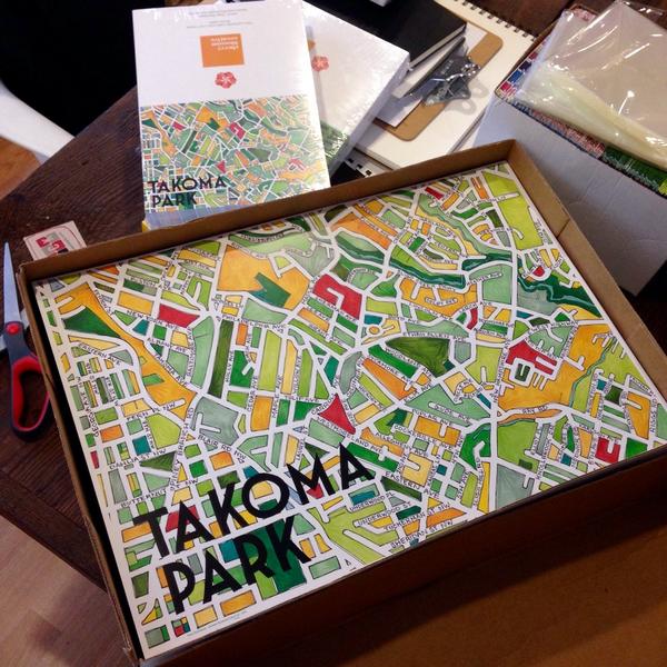 Another incredible job from our fave printers <a href="/HerronPrinting/">Randy Herron</a>! These <a href="/TakomaParkMD/">TakomaParkMD</a> prints &amp; cards turned out so well!