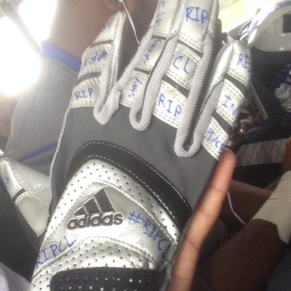 JAMBVRD's tweet photo. Game Ready⌚️💯🏈 #RipCL #BeReady http://t.co/yUJDon4K3U