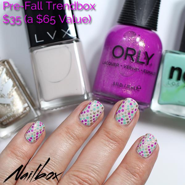 #TGIF We're kicking off the weekend with a #dotticure #nailart design using our TrendBox buff.ly/Z2sigT #notd