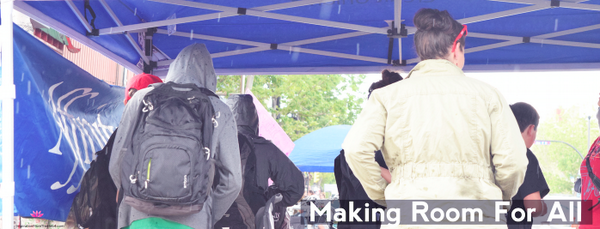 VictorDas's tweet photo. "Making Room For All" photo taken @ParkingDayYXE #parkingdayYXE http://t.co/ET2QNQslFu check out @Affinity_CU http://t.co/XzLZ22iCvG