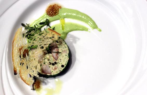 FishSmartMN's tweet photo. 1st course: Torchon of smoked mullet by @cornertablempls. #FringeFish @Sea2Table @mnzoo @UDS_umn http://t.co/WzD3ws0ApN