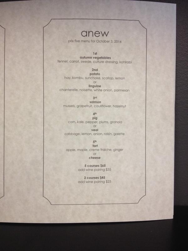 anewtable's tweet photo. Menu this evening. #yyc #yycfood #calgarydining #mardaloop #anewtable http://t.co/LnysEnYju0
