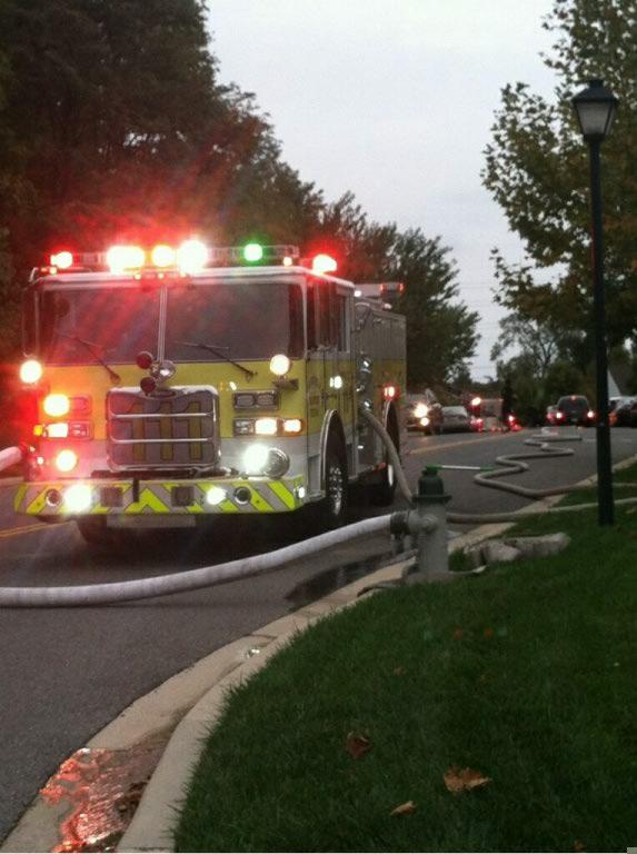 BranchvilleFire's tweet image. Engine runs working townhouse fire (Beltsville) @BVFD31