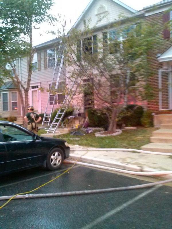 BranchvilleFire's tweet image. Engine runs working townhouse fire (Beltsville) @BVFD31