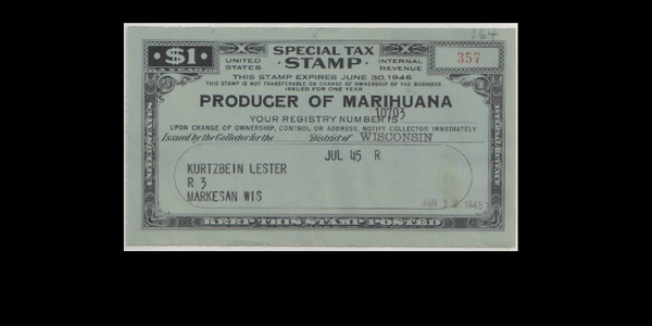 THEMMEXCHANGE's tweet photo. Marihuana Tax Act of 1937

Producer of Marihuana -Special Tax Stamp 

#medicalmarijuana #cannabis #thc #usa #VOTE http://t.co/OnivYyVzaf