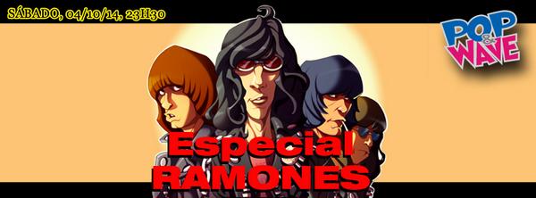 BaladaAnos80's tweet photo. Amanhã tem o melhor dos anos 80 + especial Ramones na @Pop_Wave ! Infos: https://t.co/nEyWWAkP8t http://t.co/2feaKg7DjZ