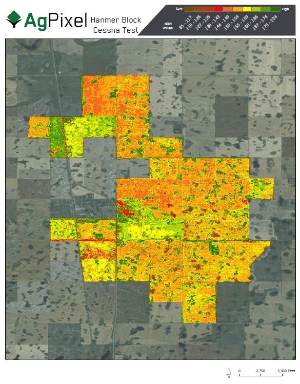 Roboflight's tweet image. A recent flight in Saskatchewan, Canada. 8000 acres in 2 hours.
