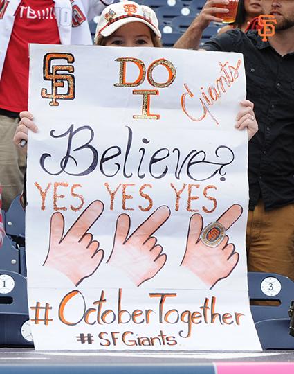 SFGiants's tweet photo. RT if you BELIEVE
#SFGiants 
#StrongerTogether
#OctoberTogether 
#ChampionBlood http://t.co/SCJV9fnCvc