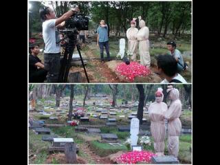 #Pict bang <a href="/hardifadhillah/">hardi fadhillah</a> with ka <a href="/ckjessica/">Jessica</a> lg shooting "Gue Bukan Pocong" semangat shooting nya yaaa :)