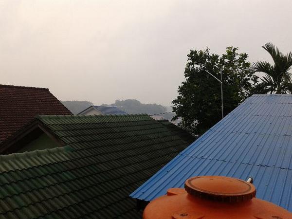 08.56 | Kabut asap daerah Ring Road -Dion- #sikonbpp