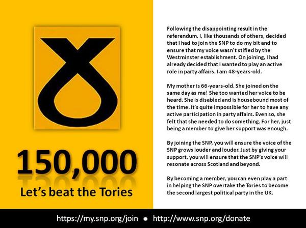 kevinstewartSCO's tweet photo. If my maw can do it so can you #th45 #poverty #foodbanks #pollok #redtories #johannLamont #YesAlliance #45plus http://t.co/Fg0cvokYE0