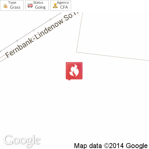 Firewatch_VIC11's tweet photo. Walkers Rd, #LindenowSouth. Grass, going. Timeline: http://t.co/c9sWSZEElJ #vicfires http://t.co/aSo4u7sqXP