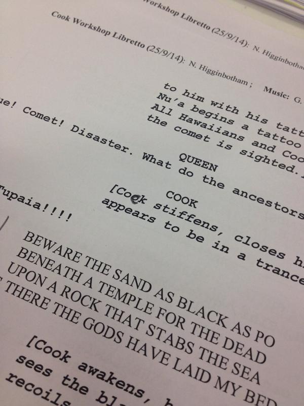 michaelfalzon's tweet image. Still humming tunes from new MT work this week. Thanks for the script note this, @Blake_Erickson. #howoldarewe?