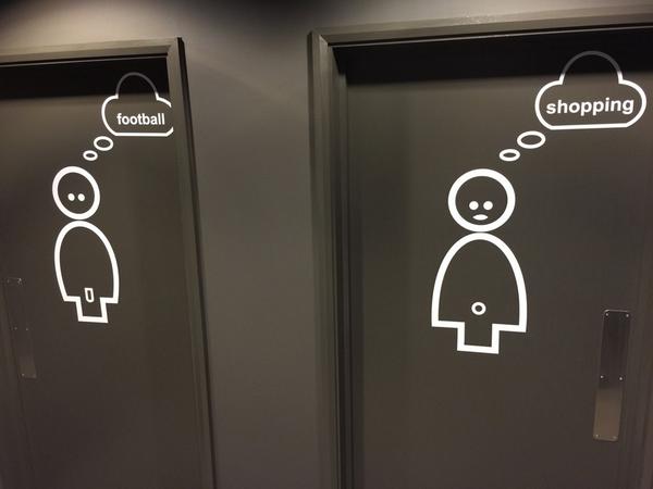 JohnAmaechi's tweet photo. So glad my hotel has decided to help me understand the real differences between men &amp; women! http://t.co/bPII3JMt9y