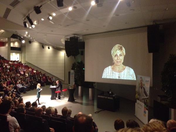 Ook Prins Carlos en Prinses Laurentien spreken over leiderschap #utwente #NC2014 #JCI #universityoftwente