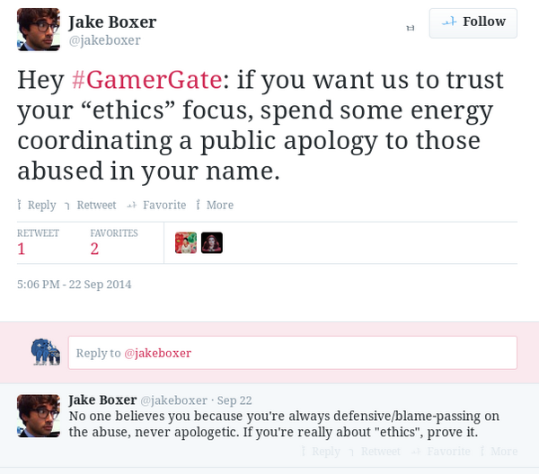 TheIvyClover1's tweet image. NO CONFLICT OF INTEREST .@github .@defunkt WHEN JAKES HUGBOX IS WITH A PERSON WHO HATES #GamerGate 

#firejake