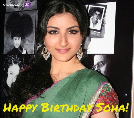 Happy Birthday Soha Ali Khan! Join us in wishing the talented actress. 