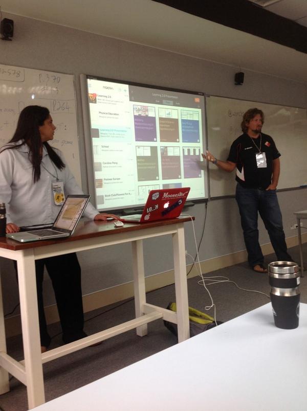 JamesDykman's tweet image. Exploring Moxtra with @wondermeaghan &amp;amp; @PhysEdDude  for tracking &amp;amp; responding to students' learning. #learning2