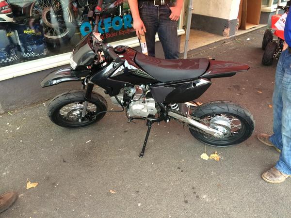 adventureshrews's tweet image. Meeting the bike today was a bit of a wake up call at Shropshire motorcycles